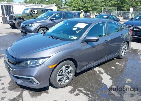 2019 Honda Civic Lx from USA, damaged, VIN 2HGFC2F69KH595780